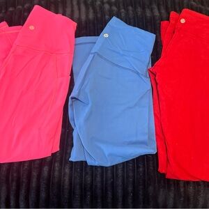 Lululemon leggings bundle size 4